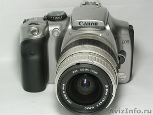 Недорого, зеркальная фотокамера Canon KiSS Digital (300D)  - Изображение #1, Объявление #74048
