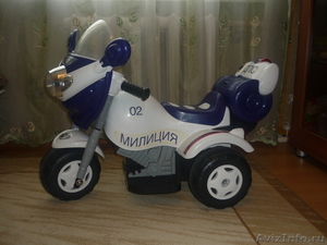 Продаю детский мотоцикл с аккумулятором 3-х колесный - Изображение #1, Объявление #522139