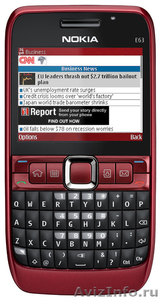 Nokia E-63 смартфон - Изображение #1, Объявление #691854