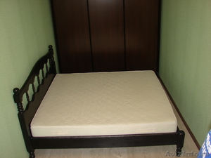 Кровать двухспальная из натурального дерева. Берёза - цвет венге.  - Изображение #3, Объявление #1073322