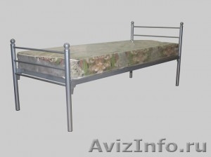 Трёхъярусные металлические кровати для общежитий, кровати по низкой цене - Изображение #2, Объявление #1479829